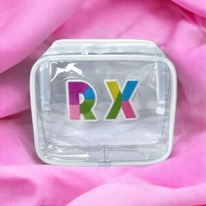 NWT Wool + Pepper Co. RX Clear TSA Approved Toiletries & Medicine Bag